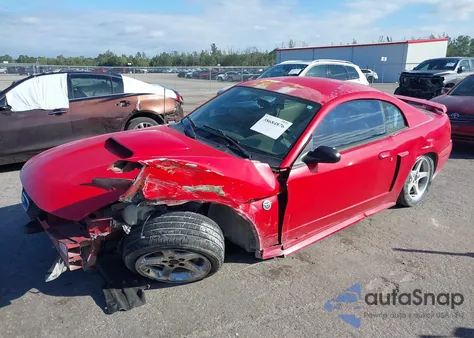 2004 Ford Mustang Gt из США, поврежденный, VIN 1FAFP42X54F169964